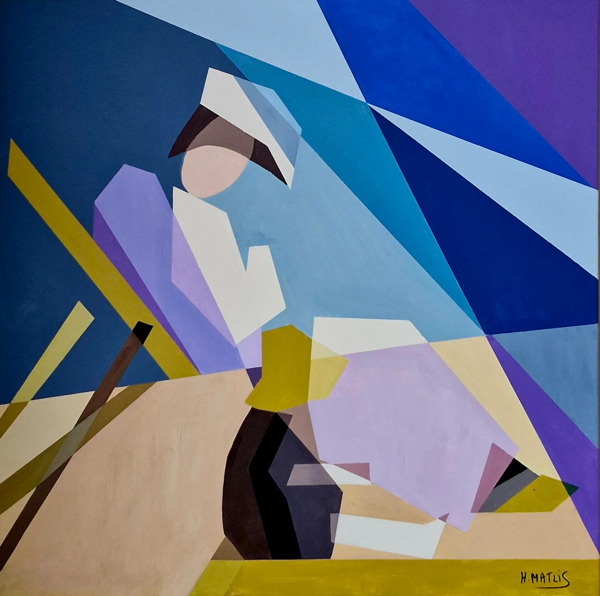 Lignes et vagues - Hélène Matlis