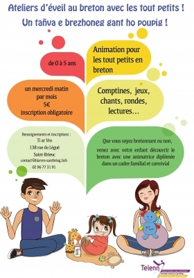Atelier d'éveil au breton avec les tout-petits Atelier d'éveil au breton avec les tout-petits