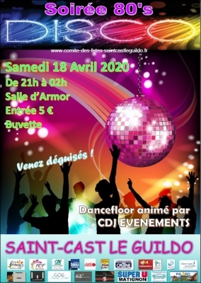 Soirée Disco 80's Soirée Disco 80's
