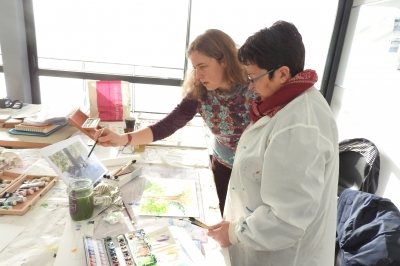 Stage d'aquarelle avec Fanny Dreveau Stage d'aquarelle avec Fanny Dreveau