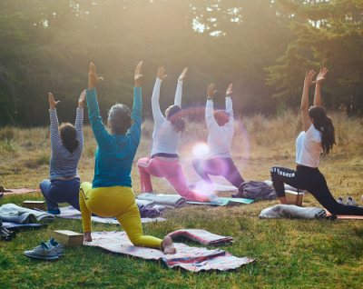 Yoga en plein air Yoga en plein air