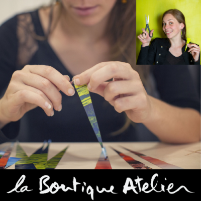 Bijoux éco-responsable à partir de papier recyclé Bijoux éco-responsable à partir de papier recyclé