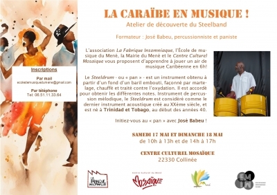Stage de steelpan Stage de steelpan