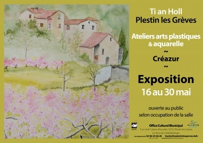 Ateliers arts plastiques & aquarelle Créazur Ateliers arts plastiques & aquarelle Créazur