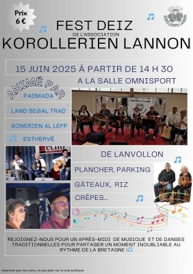 Fest-deiz de Korollerien Lannon Fest-deiz de Korollerien Lannon