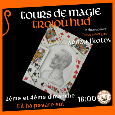 Tours de magie avec Arnaud Kotov Tours de magie avec Arnaud Kotov