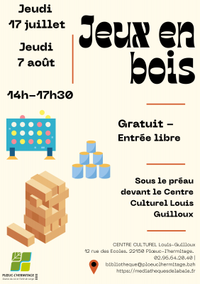 Après-midi grands jeux en bois Après-midi grands jeux en bois