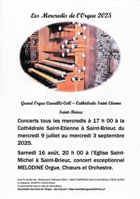 Les Mercredis de l'Orgue Les Mercredis de l'Orgue