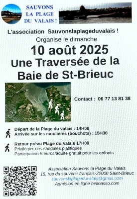 Une Traversée de la baie de St-Brieuc Une Traversée de la baie de St-Brieuc