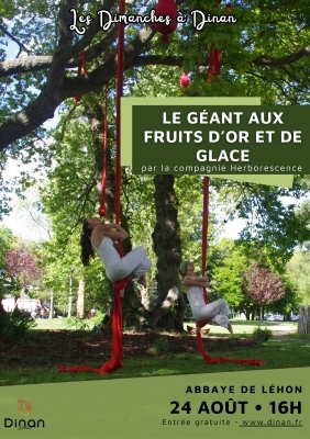 Les Dimanches à Dinan : Le géant aux fruits d'or et de glace - Cie Herborescen