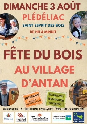 Fête du bois au village d'antan