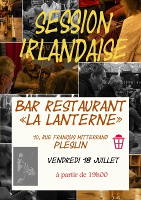 Session de musique irlandaise