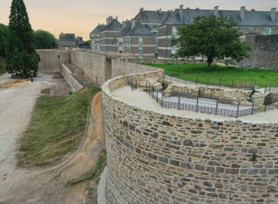 Ouverture festive du rempart nord de Dinan Ouverture festive du rempart nord de Dinan