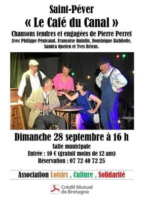 Le Café du Canal : Chansons tendres et engagées de Pierre Perret