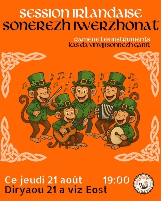 Session de musique irlandaise