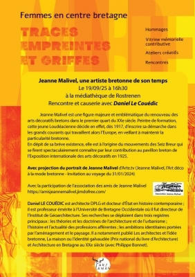 Jeanne Malivel, une artiste bretonne de son temps