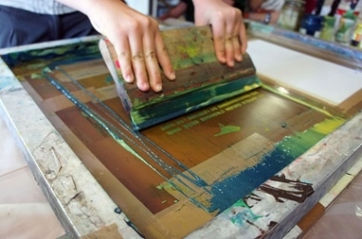 90 ans du Sang Noir : Sérigraphie sur tee-shirt 90 ans du Sang Noir : Sérigraphie sur tee-shirt