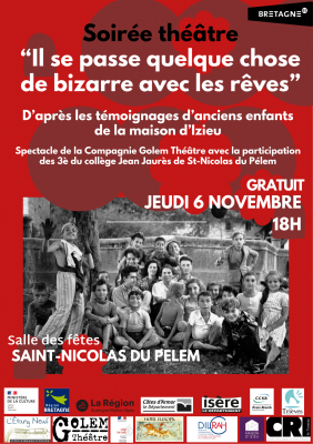 Soirée théâtre : Il se passe quelque chose de bizarre avec les rêves Soirée théâtre : Il se passe quelque chose de bizarre avec les rêves