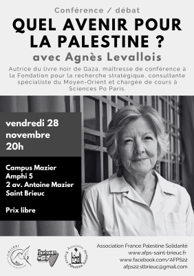 Quel avenir pour la Palestine ? Quel avenir pour la Palestine ?