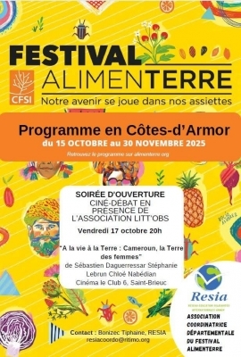 Festival Alimenterre : Soirée d'ouverture : À la vie à la Terre : Cameroun, l Festival Alimenterre : Soirée d'ouverture : À la vie à la Terre : Cameroun, l