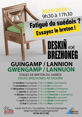 Stage de breton Stage de breton