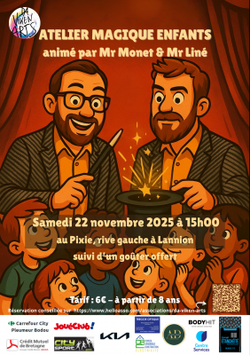 Atelier magie pour enfants Atelier magie pour enfants