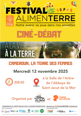Festival Alimenterre : À la vie, à la terre. Cameroun, la terre des femmes 
