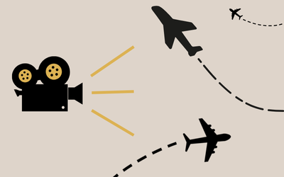 Projection surprise autour de l'aviation  