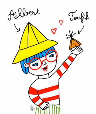 Salon du livre jeunesse de Ploufragan : Ateliers Albert et Toufik