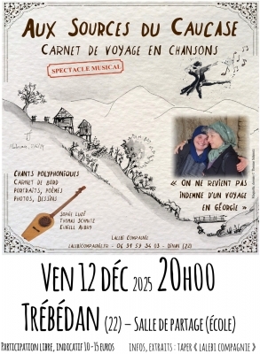 Aux sources du Caucase. Carnet de voyage en chansons