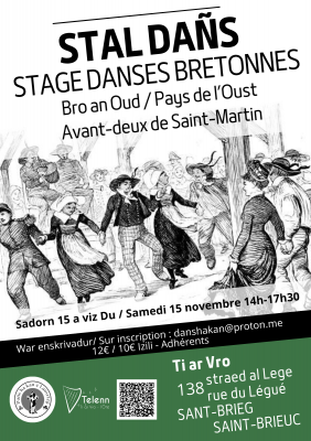 Stage de danses du pays de l'Oust