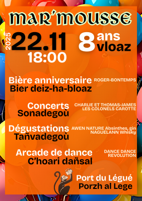 8 ans du Mar'mousse déjà !