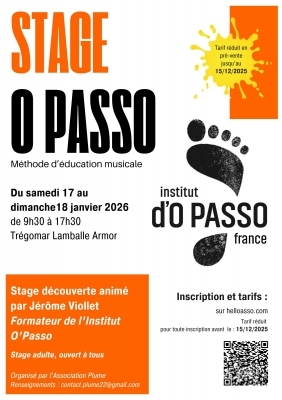 Stage de découverte O'Passo
