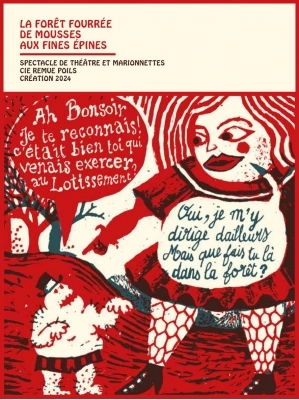 La Forêt fourrée de mousse aux fines épines - Cie Remue Poils