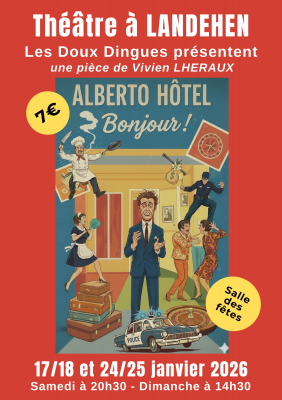 Alberto Hôtel Bonjour ! - Les Doux Dingues