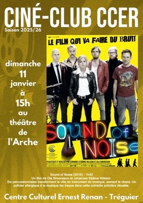 Ciné-club CCER Tréguier : Sound of Noise - Ola Simonsson & Johannes Stjarne Ni