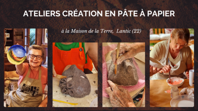 Création en pâte à papier