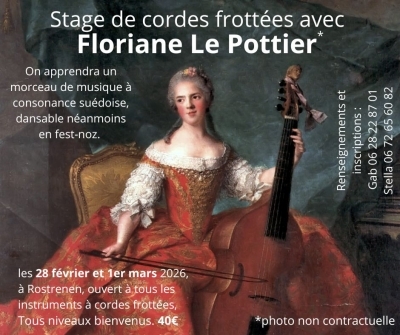 Stage de cordes frottées avec Floriane Le Pottier