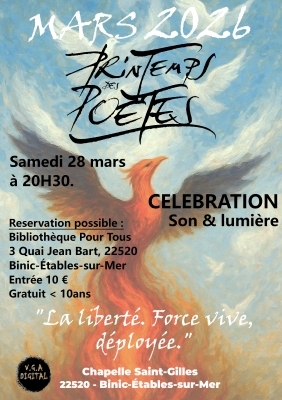 Printemps des poètes : La Liberté. Force vive déployée