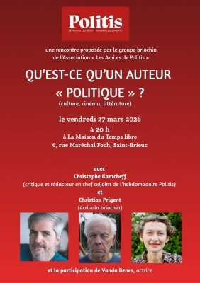 Qu'est-ce qu'un auteur "politique" ? (culture, cinéma, littérature) 