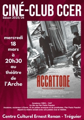 Ciné-club CCER : Accattone - Pier Paolo Pasolini