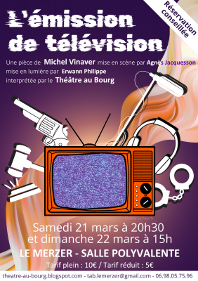 L'Émission de télévision - Cie du Théâtre au Bourg