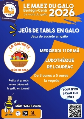 Mois du Gallo - Jeux de société