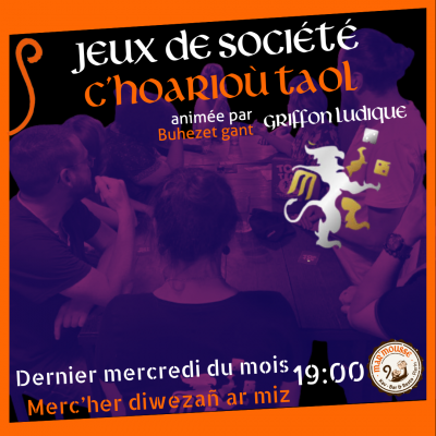 Soirée jeux de société