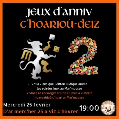 2 ans de Soirées jeux de société