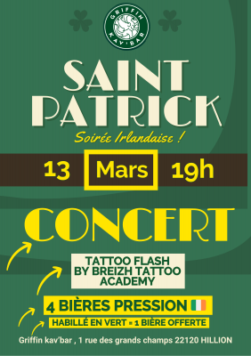 Soirée St-Patrick
