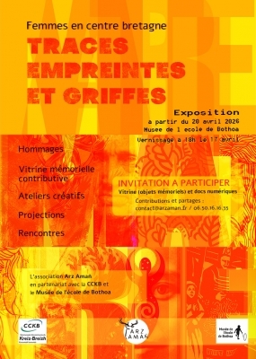 Femmes en Centre-Bretagne : Traces, empreintes et griffes