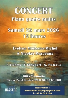 Concert piano à quatre mains