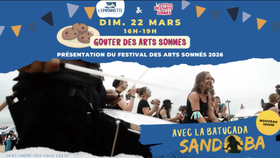 Goûter des Arts Sonnés + Batucada Sandoba