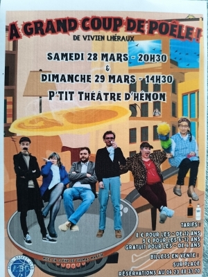 A grand coup de poêle ! - Troupe Haut en Rire